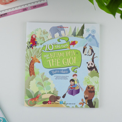 Sách - 70++ trò chơi giúp em khám phá thế giới Đinh Tị Books