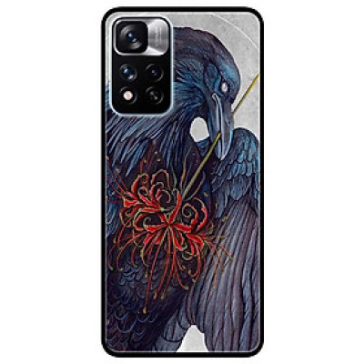 Ốp lưng dành cho Xiaomi Redmi Note 11 Pro 5G ( Bản Nội Địa ) - Chú Chim Cầm Hoa