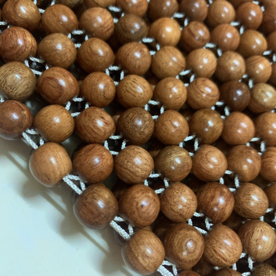 Đệm Lót Ghế Xe Ô Tô Hạt Gỗ Hương ( hình thật )