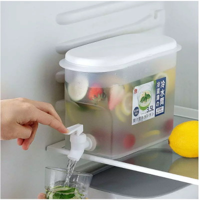 Bình Đựng Nước Để Tủ Lạnh 3,5L Hàn Quốc Có Vòi Tiện Lợi