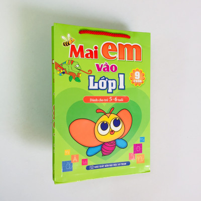 Combo 2 túi - Mai Em Vào Lớp 1 (4-5 tuổi) - ( 5-6 tuổi)