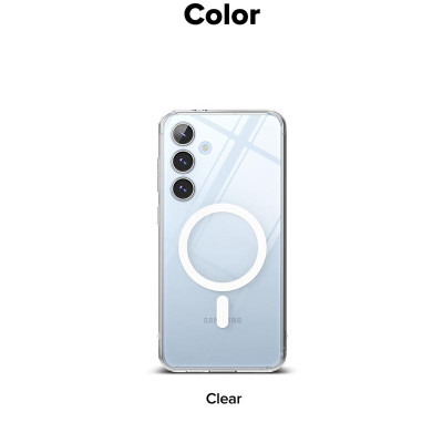 Ốp lưng dành cho Samsung Galaxy S24 FE RINGKE Fusion Magnetic - Hàng Chính Hãng