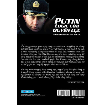 Sách - Putin Logic Của Quyền Lực