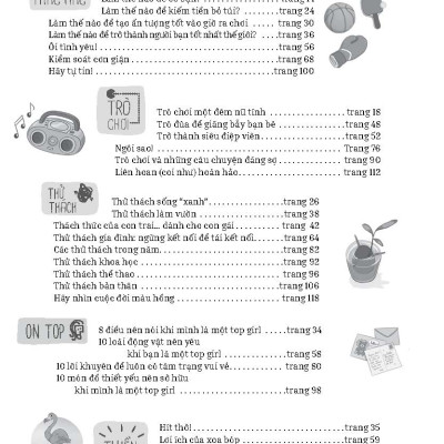 Kỹ Năng Sống Dành Cho Học Sinh - Mẹo Cực Hay: Con Gái Tự Tin Sáng Tạo - Aurore Meyer; Myrtille Tournefeville, Amandine minh hoạ; Trần Thị Ánh Thu dịch