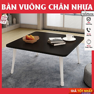 Bàn Vuông Sofa Ngồi Bệt Gấp Gọn Tiện Lợi, Dễ Dàng Di Chuyển, Làm Bàn Decor Phòng Ngủ Siêu Xinh