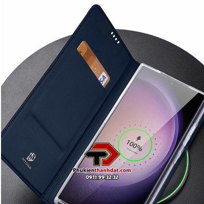 Bao da dành cho SamSung Galaxy S25 Ultra, S24 Ultra, S23 Ultra, S23 FE, S24 FE, Note 20 Ultra chính hãng Dux Ducis - Hàng chính hãng