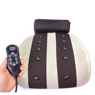 Máy (đệm) massage lưng cổ vai gáy đa năng YIJIA YJ-M3 - Rung, nóng và túi khí nâng giãn cột sống lưng và cổ