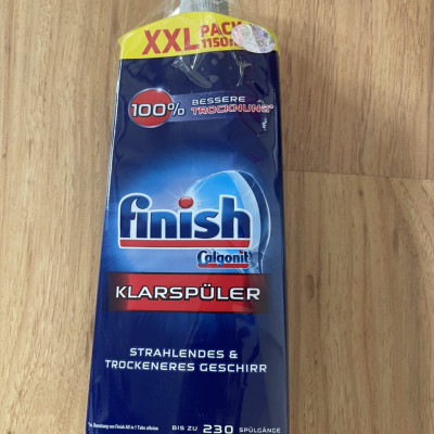 Nước làm bóng/ dầu bóng Finish chai 1150ml - Dành cho máy rửa chén - Nhập khẩu Đức