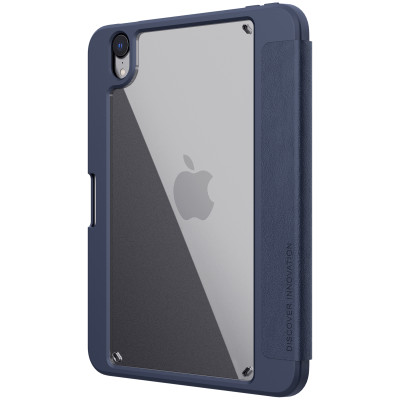 Bao da cho iPad Mini 6 Nillkin Bevel Leather Case (Có khe cắm bút Apple Pencil) - Hàng Nhập Khẩu