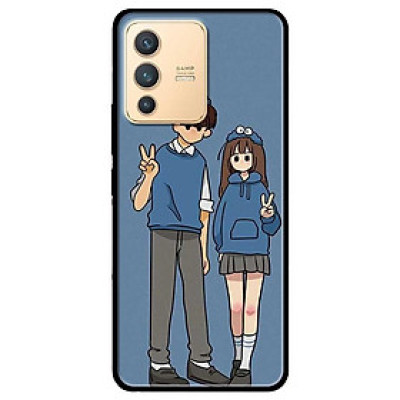 Ốp lưng dành cho Vivo V23 5G / S12 - Vivo Y15s / Y15A - Cặp Đôi Say Hi