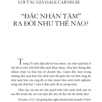 Đắc Nhân Tâm (Khổ Nhỏ) - FN
