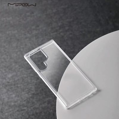 Ốp lưng trong suốt Mipow Tempered Transparent Samsung Galaxy S25 Ultra, Nguyên Liệu Bayer Germany chống ố vàng, chống sốc_ Hàng Chính Hãng