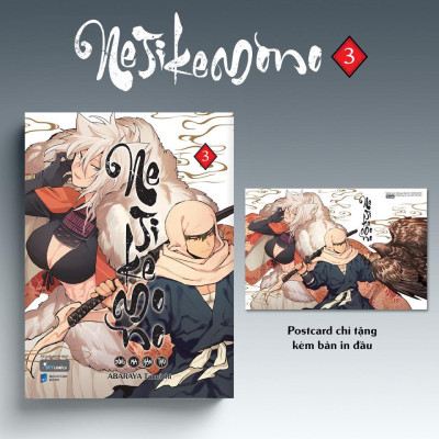 Sách - Nejikemono - Bóng Ma Hận Thù - Tập 3 - AZ Việt Nam