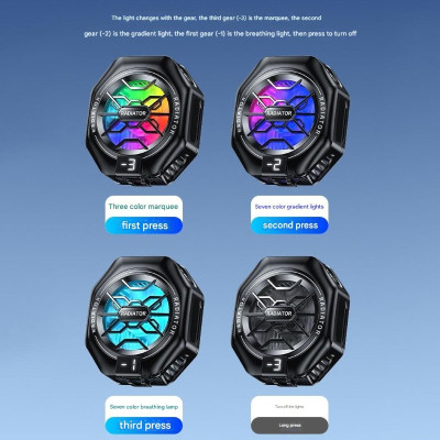 Tản nhiệt sò lạnh Led TL05 Gaming siêu mát cho điện thoại hàng nhập khẩu