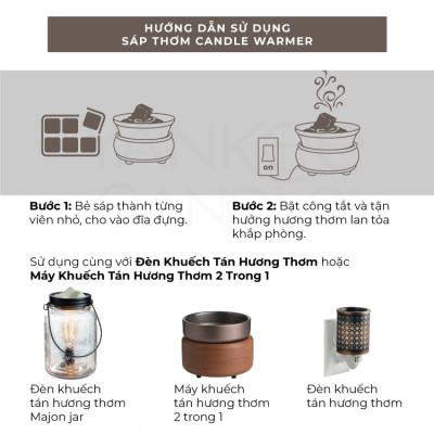 Sáp thơm Candle Warmer - Cozy Cashmere