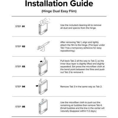 Combo 2 Bộ Miếng Dán Màn Hình RINGKE 3-in-1 Protector dành cho Samsung Galaxy Z Flip 6 (dán màn hình ngoài, màn trong, dán viền)_ Hàng chính hãng