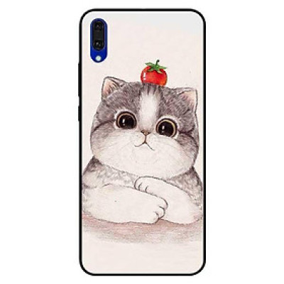 Ốp lưng dành cho Huawei Y7 Pro - mẫu Mèo Và Cà Đỏ