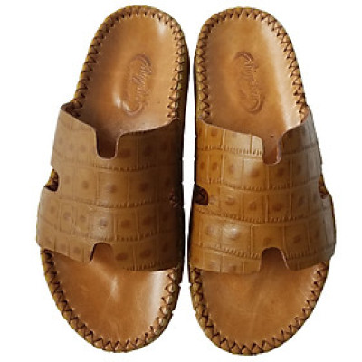 Dép Nam Quai Ngang  Da Bò BIGGBEN DN364