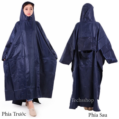 Áo mưa 2 đầu người vải dù cánh dơi , rộng thoáng ,chống thấm cực tốt dùng cho cả nam và nữ
