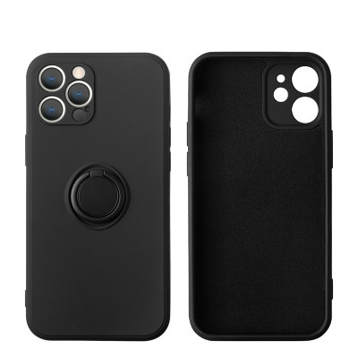 Ốp Lưng Silicone Color tích hợp Ring Holder dành cho iPhone 13 Pro Max - Hàng Chính Hãng