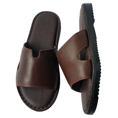 Dép Nam Quai Ngang  Da Bò BIGGBEN DN359