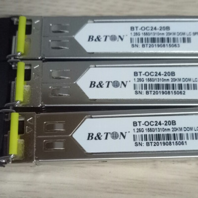 Modul quang 1.25G BTON BT-OC24-24B ( Hãng BTON, 1.25G 1550/1310nm, 20KM) Hàng Nhập Khẩu