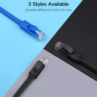 Ugreen UG20159NW102TK 1M màu Đen Cáp mạng LAN CAT6 UTP - HÀNG CHÍNH HÃNG