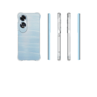 Ốp lưng cho Oppo A60 4G dẻo trong TPU chống sốc 4 góc cạnh ( Hàng chính hãng)