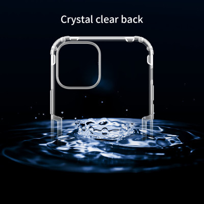 Ốp lưng dẻo silicon cho iPhone 12 Pro Max 6.7 inch hiệu Nillkin Nature TPU mỏng 0.6mm, chống trầy xước - Hàng chính hãng