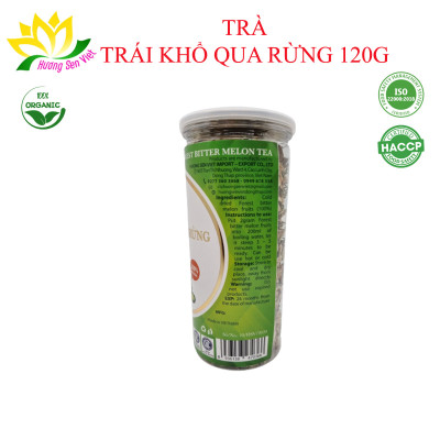 TRÀ TRÁI KHỔ QUA RỪNG HŨ 120G - HƯƠNG SEN VIỆT