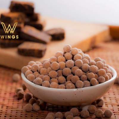 Trân Trâu Đen/Hoàng Kim - Wings Tapioca Pearls gói 3 Kg 