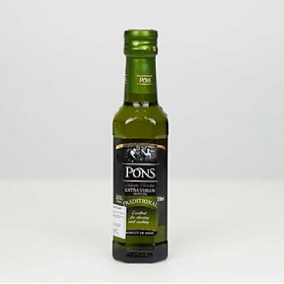 Dầu Oliu Extra Virgin PONS 250ml Tây Ban Nha ( Chai thủy tinh)