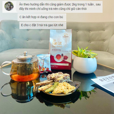 Trà Gạo Lứt Thực Dưỡng Vinatha - Tiêu Mỡ Thanh Nhiệt