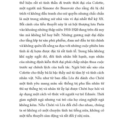 Chéri (Bản in giới hạn bìa cứng có áo khoác)