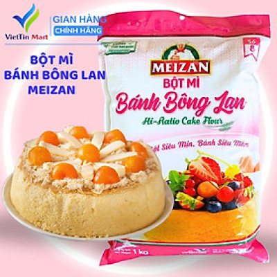 (Gói 1kg) Bột Chuyên Dụng Cho Bánh Bông Lan Meizan