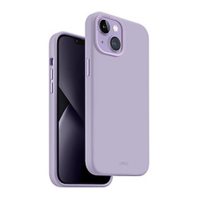 Ốp Lưng UNIQ Hybrid Lino Chống Bụi Dành Cho Iphone 14/ 14 Plus - Hàng Chính Hãng