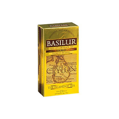 Trà đen Ceylon Basilur Island of Tea – túi lọc 50g