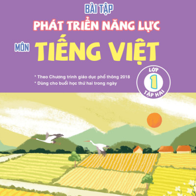 Bài tập phát triển năng lực môn tiếng việt lớp 1 tập 2 - PB1