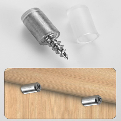 Chốt Đợt Bọc Cao Su KUNBE Chốt Đỡ Kệ Tủ Kệ Gỗ Dễ Dàng Lắp Đặt