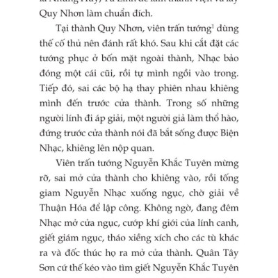 Chuyện Vua Quang Trung - bản in 2024