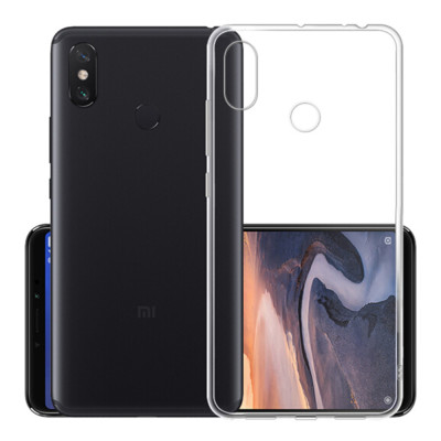 Ốp lưng dẻo cho Xiaomi Mi Max 3 hiệu Ultra Thin mỏng 0.6mm chống trầy - Hàng chính hãng 