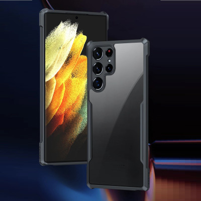 Ốp Lưng Siêu Chống Sốc Dành Cho SamSung Galaxy S23 Ultra Chính Hãng XunDD - Lưng làm bằng Meka trong suốt không ố màu, VIền TPU Dẻo Chống Sốc, Bảo Vệ camera - Hàng Chính Hãng