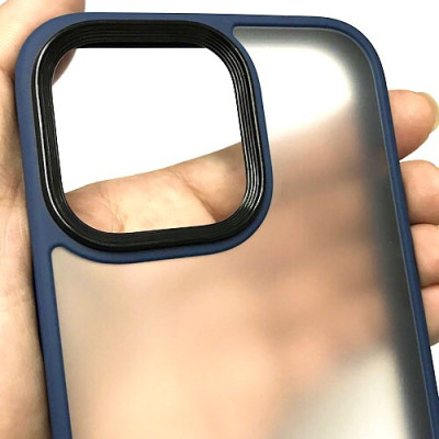 Ốp lưng cho iPhone 14 Pro Max hiệu KST DESIGN Defend vm Nhám (Chống dấu vân tay) - Hàng nhập khẩu