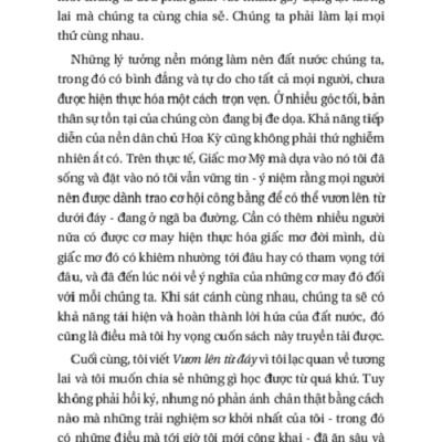 Vươn Lên Từ Đáy - Hành Trình Tái Hiện Giấc Mơ Mỹ