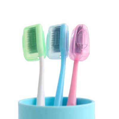Nắp Nhựa Bọc Đầu Bàn Chải Đánh Răng Tránh Bụi Bẩn Côn Trùng, Gián Có Lỗ Thông Khí, Nút Đậy Bịt Bảo Vệ Đầu Bàn Chải Tiện Lợi Khi Đi Du Lịch