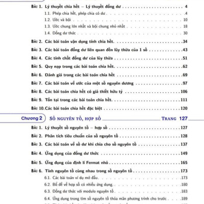 Sách - Một Số Chủ Đề Số Học Hướng Tới Kỳ Thi HSG và Chuyên Toán