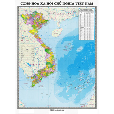 Tranh ảnh Việt Nam ( Trước sát nhập - 63 tỉnh thành : Bản gấp )