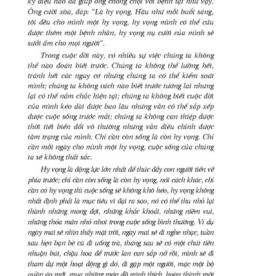 Mỗi Ngày Một Niềm Hy Vọng (Tái bản) 