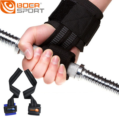 Dây kéo lưng kết hợp với cuốn cổ tay tập Gym Boer - Hàng Nhập Khẩu