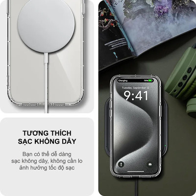 Ốp lưng dẻo cho iPhone 15 Pro Max | 15Pro, ốp trong chống sốc TOTU – Hàng chính hãng